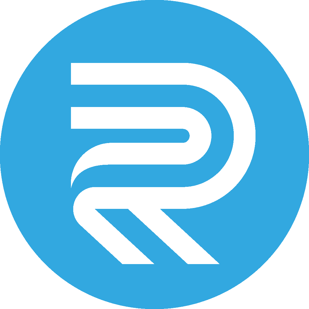 Rayner R Circle Symbol lightblue